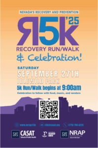 R5k Run.Walk and Recovery Celebration Flyer 2025